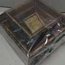 8 Size Nested Buffet Risers with Mini Signs, 8PCS Rustic Wooden Cake & Dessert Display Set, Vintage Wood Crates for Party, Wedding, Baby Shower Table Decor