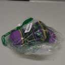 St. Patrick's Day Socks Unisex, White Green Irish Shamrock Socks for Women St Patricks Day Gifts (Black Purple)