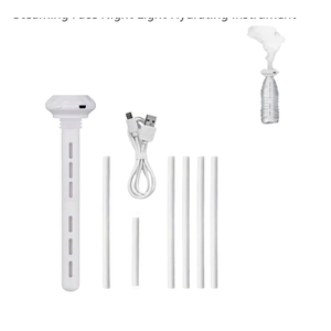 Humidifier，USB Humidifiers for Bedroom and Office Cold Fog Humidifiers Bedroom Humidifier Nano-spray Student Mute Moisturizing Cold Spray Steaming Face Night Light Hydrating Instrument