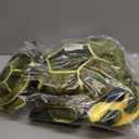 3pcs Turtle Butt Pads for Snowboarding Ski Protective Gear Set Cute Turtle 3D Hip Protectors for Skating Tortoise Cushion Padded Turtle Knee Pad for Kids Adults Skiing Roller Protection (Green)