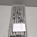 Stainless Steel Canopy Bed Frame Queen Size, Thicken Queen Size Canopy Frame for Metal Bed Wood Bed Bedroom Decor