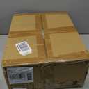 3 Tier Rolling Cart - Metal Utility Cart with Storage Drawer and Wheels, Versatile Art & Craft Organizer for Home, Office, or Studio - Ideal for Storing Brushes, Paints, and Supplies (Dark Brown)