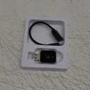 Mini Wireless Carplay Adapter for iPhone - Carplay Wireless Adapter Car Play Dongle Bluetooth, Compatible with iPhone iOS 10+, [2025 Upgraded] Silver