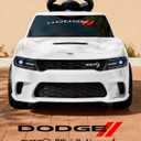 Licensed Dodge Electric Ride on Car for Toddlers Aged 1-3 w/Music & Horn