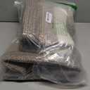 OIAHOMY Storage Basket, Woven Baskets for Storage, Cotton Rope Basket for toys,Towel Baskets for Bathroom - Pack of 3, Gradient Yellow (3 pcs-13x9.9x8.7)