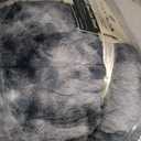 PAVILIA Faux Fur King Bed Blanket Tie-Dye Grey, Soft Fuzzy Warm Sherpa Blanket for Bed, Fluffy Plush Thick Fleece Blanket for Couch Sofa, Reversible Furry Shaggy Large Blanket, Grey 90x108