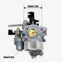 HUAYI P19 Carburetor for Honda GX160 GX200 5.5HP 6.5HP 16100-ZH8-W61 16100-ZL0-W51 Predator 196cc 212cc 224cc OHV Engine