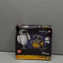 LEGO Disney & Pixar Wall-E & EVE Building Set for Adults, Ages 18+ - Home Office, Book Shelf, or Room Decor for Disney Fans - Gift Ideas for Men & Women - 43279