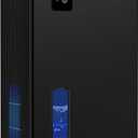 NineSky Dehumidifier for Home, 95 OZ Water Tank, (1000 sq.ft) Dehumidifiers for Bathroom Bedroom Basement with Auto Shut Off,7 Colors LED Light (Black)