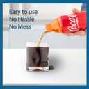 Reusable Soda Can Lids - 6-Pack Spill-Proof, Snap-On Covers for Freshness and Protection, Orange Can Toppers Set of 6