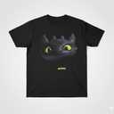 How To Train Your Dragon Toothless Shirt , Small, Black