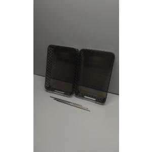 2 plastic boxes with 2 steps 20x30 cm
