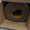 OCEANBROAD Boat Flooring 96''x36'', Brown with Black Seam Lines, 96''L x 36''W-24sqft