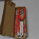 2Pcs Electrical Disconnect Pliers, Electrical Connector Pliers, Electrical Plug Removal Tool Electrical Connector Removal Tool, Automotive Electrical Terminal Connector Separator Removal Tool for Car (Red)