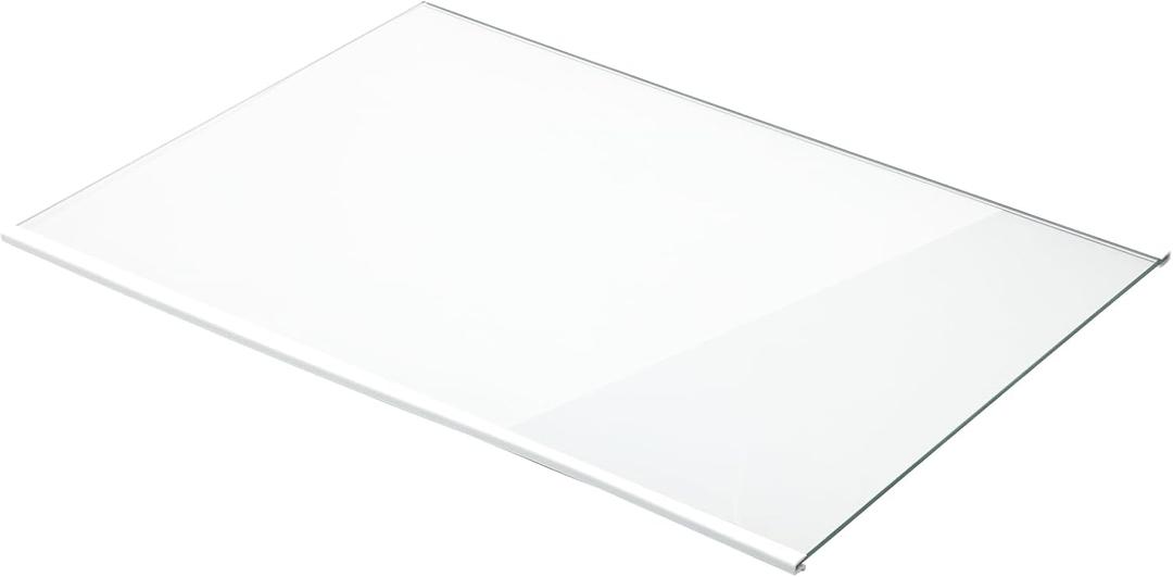 W11130200 Glass Shelf Refrigerator, Size 17.5" X 13", W11130200 Glass Shelf fit for Whirlpool WRS571CIDM00, WRS571CIHZ00, WRS571CIHW04, WRS321CDBM00