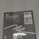 16.4ft COB Led Strip Light with Remote, 6500K Ra93+ Dimmable Bright Daylight White Led COB Strip Light, White Continuous Led Strip Light for Mirror, Stair, Cabinet, Room