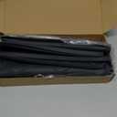 Cat Litter Box Mat, Large 34" X 22" Cat Litter Mat, Waterproof Silicone Pad for Floor, Black