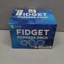 Fidget Poppers Pack  50 Pcs Fidget Toys, Party Favors for Kids 8-12, Stocking Stuffers, Bulk Sensory Toys for Classroom Treasure Box Prizes, Goodie Bags, Birthday Gifts