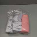 3 Pack Crib Sheets for Girls  Fitted Crib Sheets for Standard Crib Mattress and Toddler Mattress, Ultra Soft Breathable Washable Polyester, 28x52inch, Pink & Grey Heart