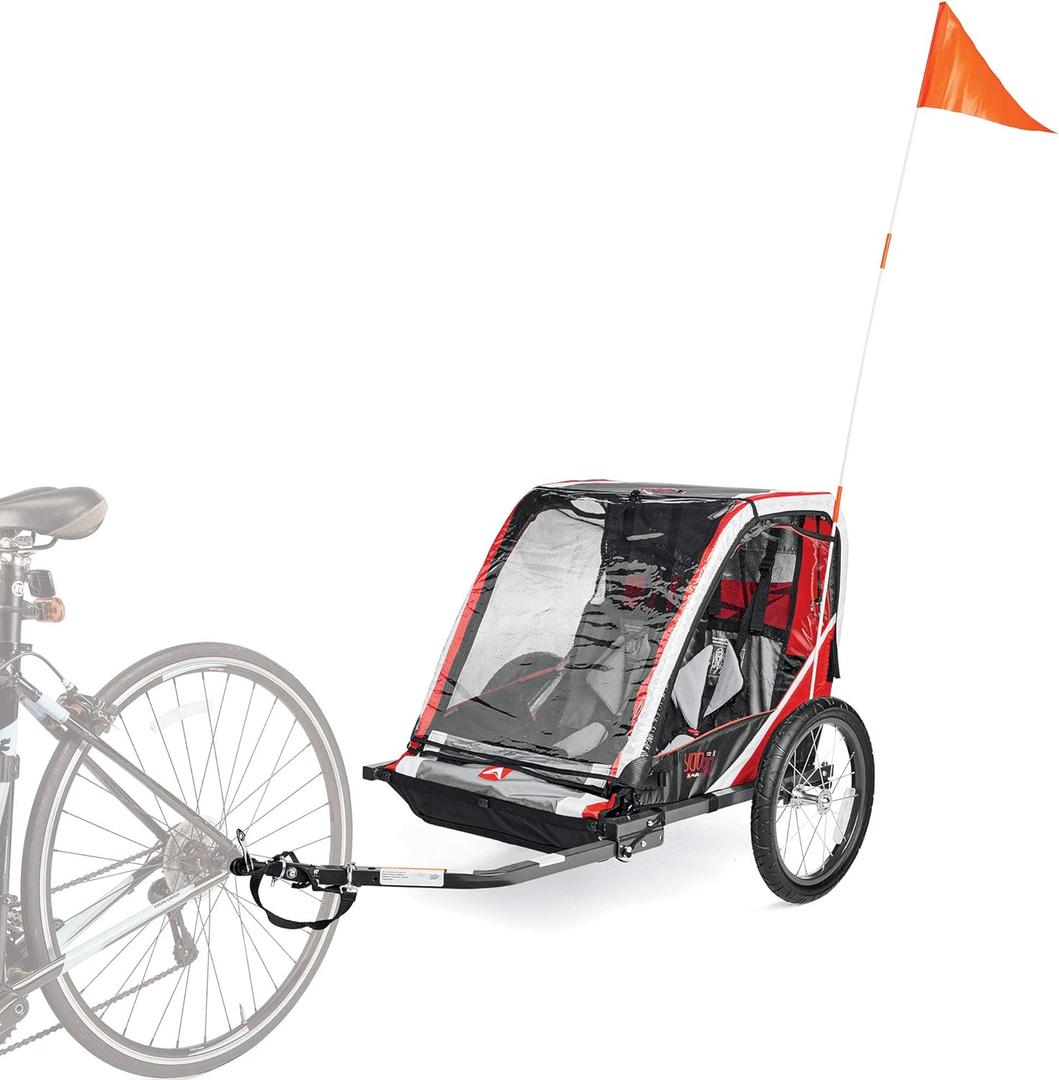 Allen Sports Deluxe Steel Child Trailer (Red)