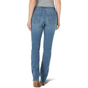 Wrangler Womens Straight Leg Jeans M