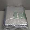 Reflective Foil Insulation, Double Reflective Bubble Insulation Sheet, Aluminum Foil Bubble Shield, Radiant Barrier Roll for RV Windows Weatherproofing (59''x 8.2Ft)