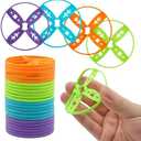 Outside Toys for Kids Ages 4-8, 28 Pack Flying Discs Supplement Set - Compatible with Most Handheld and Foot-Powered Flying Disc Toys, Includes 4 Vibrant Colors, Must-Have for Flying Disc Enthusiasts