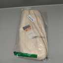 Mancro Hot Hair Tools Travel Bag with Separate Heat Resistant Mat, Large Capacity Wide-open Pouch, Hair Accessories Organizer for Flat Irons, Straighteners, Curling Iron,Travel Essentials for Women (Beige)