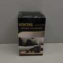 Small Portable Space Heater for Indoor Use - VOCRS 1500W PTC Electric Heater with Thermostat, Remote Control, 12H Timer, Eco and Fan Mode, Rapid and Safe Heating for Bedroom, Office