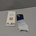 Miracase Compatible with iPhone 15 Case, [Soft Anti-Scratch Microfiber Lining], Liquid Silicone Case Gel Rubber Shockproof Drop Protection Phone Case for iPhone 15, Navy Blue