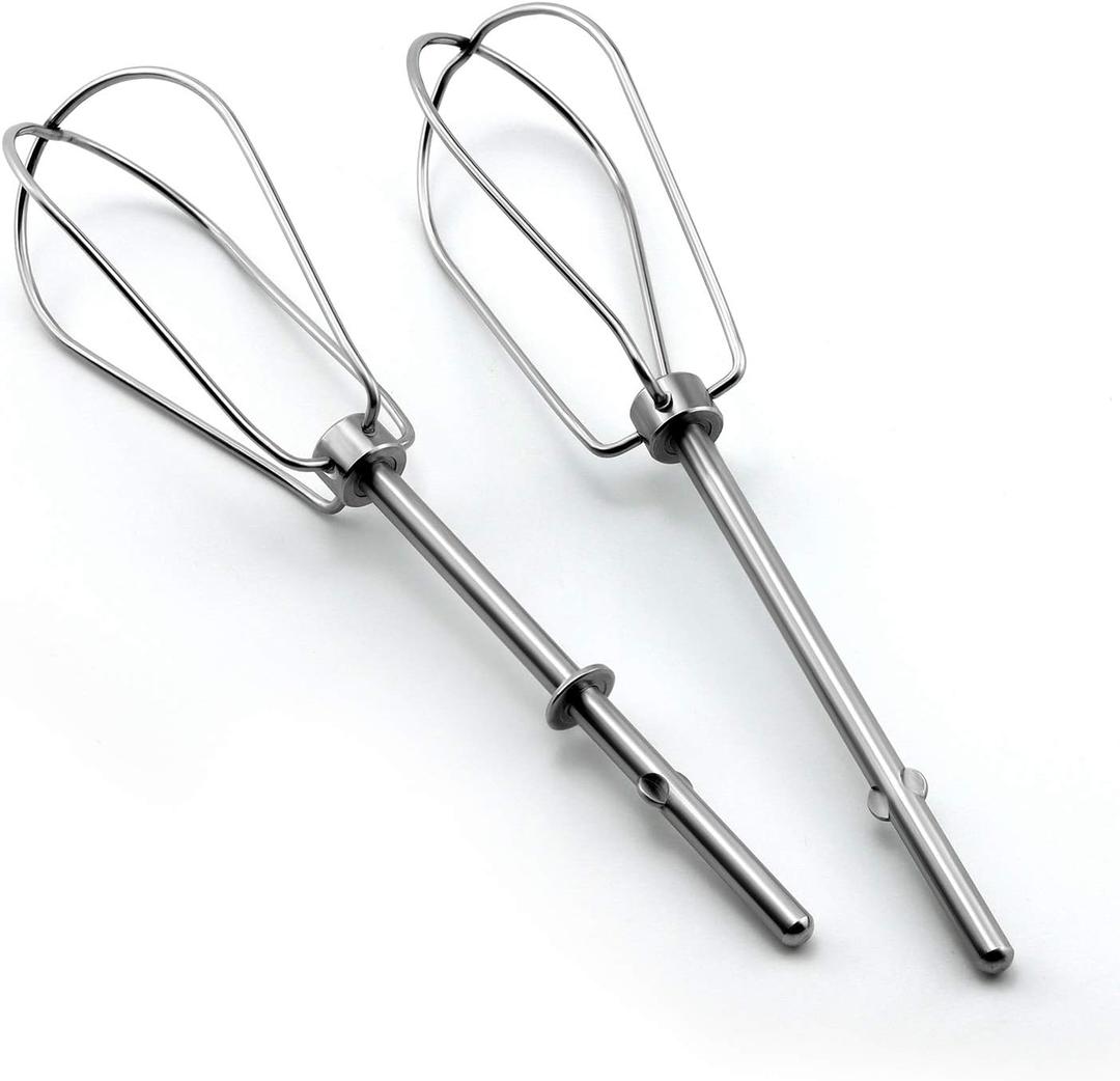 Hand Mixer Turbo Beater for Kitchen Aid W10490648 Replaces KHM2B, KHM5, AP5644233, PS4082859, W10240913 (2 PACK) by AMI PARTS