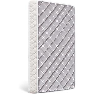 Premium Hypoallergenic Baby Crib Mattress and Toddler Mattress - 52" x 27.6" x 5" - Breathable - Firm Soft - Fits Standard Cribs and Toddler Beds (B-noble Grey)