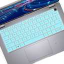 Keyboard Cover Skin for 14" Dell Latitude 3450 3440 5420 5430 5431 5440 5450 7420 7430 7440 7450 7410, Latitude 7520 15.6, 15.6" Dell Latitude 9000 9420 9430 9510 9520 Keyboard Protective Skin -Mint