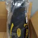 Cressi Palau Snorkeling Fins, Adjustable Open-Heel Fit, Black/ Yellow, S/ M
