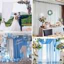 Fomcet 10FT x 10FT Backdrop Stand Heavy Duty with Base, Gold Portable Adjustable Pipe and Drape Kit, Square Metal Arch Party Frame for Wedding Birthday Parties Banquet Decorations
