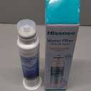 HX2017FR-A/HX2017F-A Water Filter, Compatible with Hisense HRF266N6CSE1, HRF266N6CSE, HRF209N6CSE, HRF254N6TSE, HRF254N6DSE Twist-In Refrigerator Models (1 Pack)