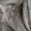 H.VERSAILTEX Water Resistant Accent Chair Cover Reversible Quilted Accent Chair Covers Without Arms Thick Soft Durable Accent Chair Cover with Anti-Slip Buckle Washable, Ivory/Beige