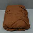 Bedsure Duvet Cover Queen Size - Soft Double Brushed Bedding Set for Kids & Adults, Zipper Closure, 3 Pieces, Includes 1 Duvet Cover (90"x90") & 2 Pillow Shams, NO Comforter, Brown