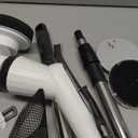 Electric Spin Scrubber, 2024 New Bathroom Cleaner, Power Shower Cleaning Brush with Extendable Handle & 4 Brush Heads, Shower Scrubber for Bathtub Tile Grout Kitchen Window and Floor (White/Gray)