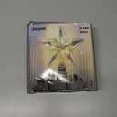 Juegoal Star Tree Topper with 20 LED Lights, Metal Silver Lighted Treetop Ornaments, Battery Powered Light Up Christmas Tree Decorations, 6.5 x 6.5 Inches