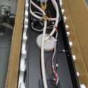 2-Jet Rainfall Shower Panel System with Rainfall Shower Head, Shelf, STub Spout and LED Light in Matte Black