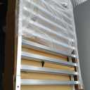VEVOR 10-Tier Bun Pan Rack, Aluminum Racking Trolley Storage with Brake Wheels, Commercial Bakery Racks for Half & Full Sheet, Speed Rack For Kitchen Home, Bread Baking Equipment, 26"L x 20.3"W x 39"H
