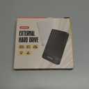 Portable External Hard Drive Storage Expansion Mobile HDD USB 3.0 USB-C for PC, Mac, Desktop, Laptop, PS4, Xbox One X/S, Xbox 360, Office & Game (Black, 1TB)