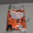 Naanle Womens Nightgown Halloween Boo Black Cats Bats Soft Short Sleeve Cute Ladies Loose Shirt Casual Daily Sexy Loungewear Girls Cloth House Dress,XXL