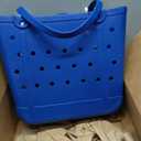 Beach Tote Bag, Original Large Rubber Beach Bag for Women, Pool Bag