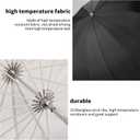 Godox 41.3" / 105cm Parabolic Deep Reflective Umbrella White Inner Studio Soft Light Umbrella with Withe Diffuser Cover for Photography Video Studio Shooting