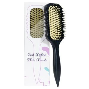 5 x Glissura Curl Defining Brush for Curly Hair, Detangles and Styles Wet or Dry Curls, Perfect for Waves and Coils (Black)