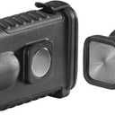 COAST HX500 480 Lumen Alkaline Dual Power LED Utility Light with Twist Focus, KASK Mount, Magnetic