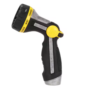 Metal Nozzle with QuickConnect Product Adapter Set, Multi-Pattern, Heavyweight Rear Trigger