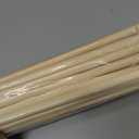 30PCS Bamboo Dowel Rods for Crafts – 3/8 x 36 Inch Dowel Rods Unfinished Wooden Sticks for Crafting Bamboo Long Sticks for DIY Projects